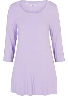 Maglia in viscosa elasticizzata con maniche a 3/4, bonprix