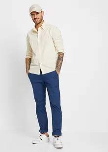 Pantaloni elasticizzati con elastico in vita slim fit, straight, bonprix