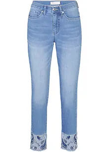 Jeans con ricami, bonprix