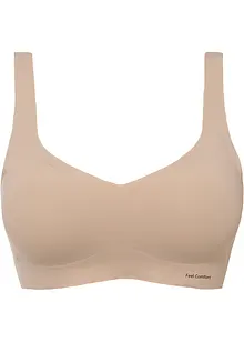 Reggiseno t-shirt lasercut imbottito senza ferretto Feel Comfort, bonprix