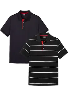 Polo in piquet di puro cotone (pacco da 2), bonprix