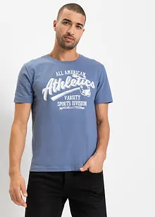 T-shirt con stampa sportiva (pacco da 2), bonprix