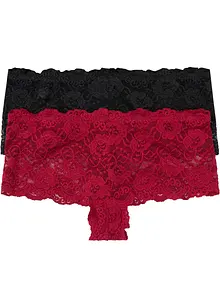 Panty con pizzo (pacco da 2), bonprix