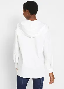 Blusa con cappuccio in puro cotone biologico, bonprix