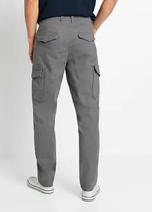 Pantaloni cargo elasticizzati slim fit straight, bonprix