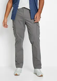 Pantaloni cargo elasticizzati slim fit straight, bonprix