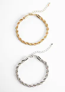 Bracciali (set 2 pezzi), bonprix