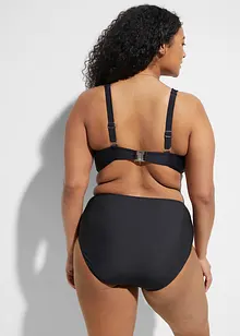 Slip per bikini a vita alta con effetto modellante leggero, bonprix