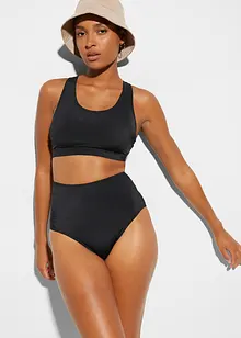 Slip a vita alta per bikini regolabile, bonprix