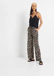 Pantaloni in viscosa con cinta comoda, bonprix