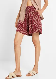 Shorts in jersey di viscosa con cinta comoda, bonprix