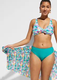 Bikini e pareo (set 3 pezzi), bonprix