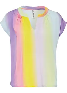 Blusa con effetto ombré in viscosa sostenibile, bonprix