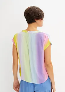 Blusa con effetto ombré in viscosa sostenibile, bonprix