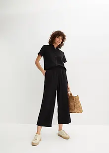 Pantaloni culotte in mussola, bonprix