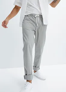 Pantaloni in felpa elasticizzati, regular fit straight, bonprix