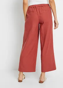 Pantaloni in misto lino, bonprix