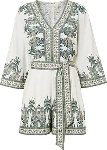 Tuta in misto lino, bonprix