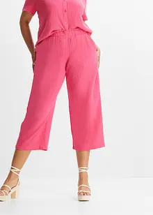 Pantaloni culotte in mussola, bonprix