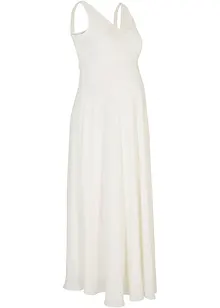 Abito da sposa prémaman con pizzo, satin e georgette, bonprix