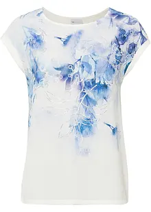 Blusa con stampa floreale, bonprix