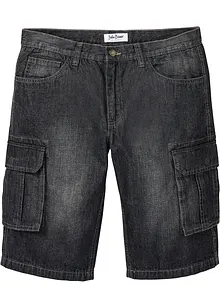 Bermuda cargo in jeans, loose fit, bonprix