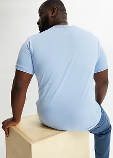 T-shirt con scollo a V (pacco da 2), bonprix