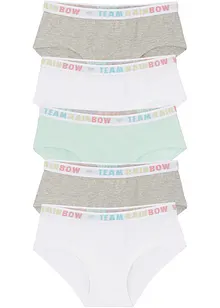 Panty con morbido cotone (pacco da 5), bonprix