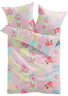 Biancheria da letto con stampa patchwork, bonprix