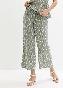 Pantaloni con elastico in vita, bonprix