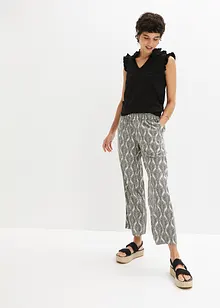 Pantaloni con elastico in vita, bonprix