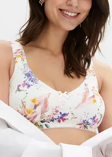 Reggiseno minimizer senza ferretto con cotone biologico (pacco da 2), bpc bonprix collection