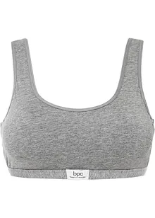 Reggiseno bustier con cotone, bonprix