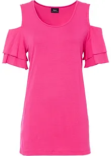 Maglia con cut-out e maniche ad aletta in viscosa sostenibile, bonprix