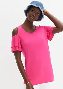 Maglia con cut-out e maniche ad aletta in viscosa sostenibile, bonprix