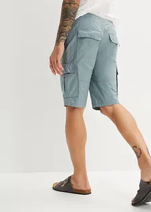 Bermuda cargo con elastico in vita e taglio comfort, regular fit, bonprix