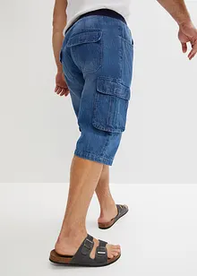 Bermuda lunghi in jeans, loose fit, bonprix