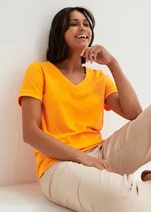 T-shirt in puro cotone, bonprix