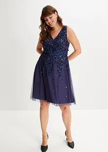 Miniabito con paillettes, bonprix