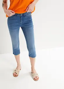 Jeans capri elasticizzati, bonprix