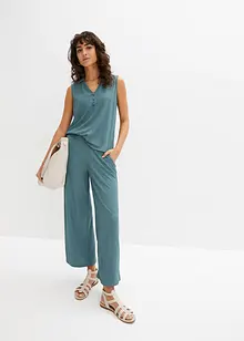 Pantaloni in jersey crêpe, bonprix