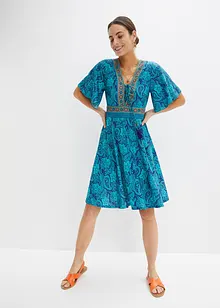 Miniabito in jersey fantasia, bonprix