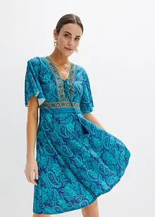 Miniabito in jersey fantasia, bonprix
