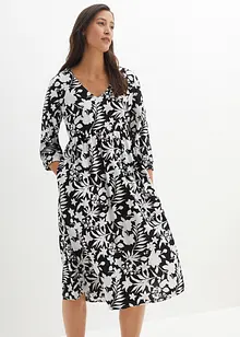 Abito midi in viscosa fluente, bonprix