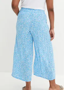 Pantaloni crinkle a palazzo con cinta comoda a vita alta, bpc bonprix collection