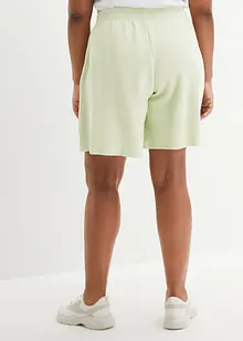 Shorts in jersey alveolare con cinta comoda a vita alta, bpc bonprix collection