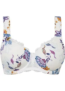 Reggiseno con coppe preformate, ferretto e poliammide riciclata, bonprix