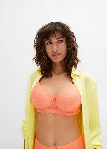 Reggiseno con coppe preformate, ferretto e poliammide riciclata, bonprix