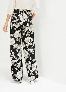 Pantaloni a palazzo in viscosa fluente, bonprix