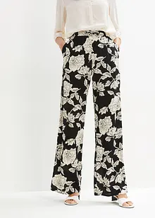 Pantaloni a palazzo in viscosa fluente, bonprix